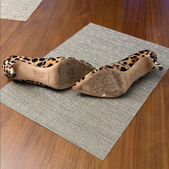 Via Spiga Black and Brown Heels with Pointed Toe and Stiletto Heel - Picture 4 of 4